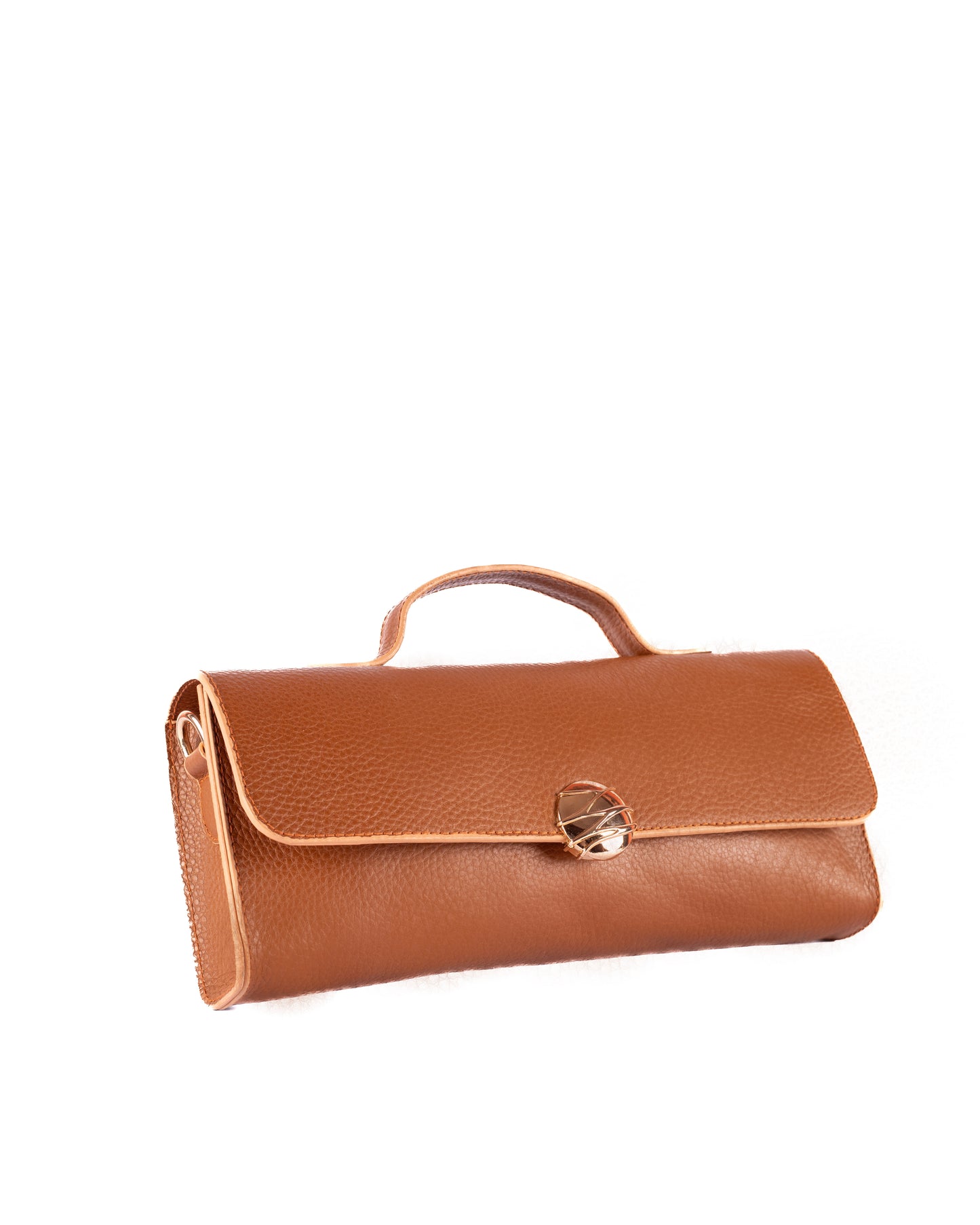 Lana Genuine Leather Camel Bag – Premium Natural Leather Handbag | Zayaeg