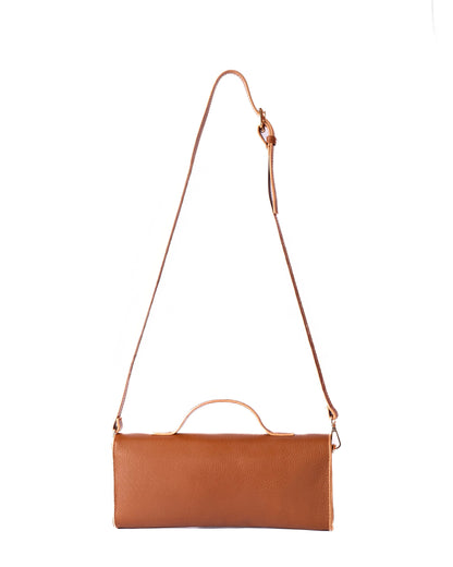 Lana Genuine Leather Camel Bag – Premium Natural Leather Handbag | Zayaeg