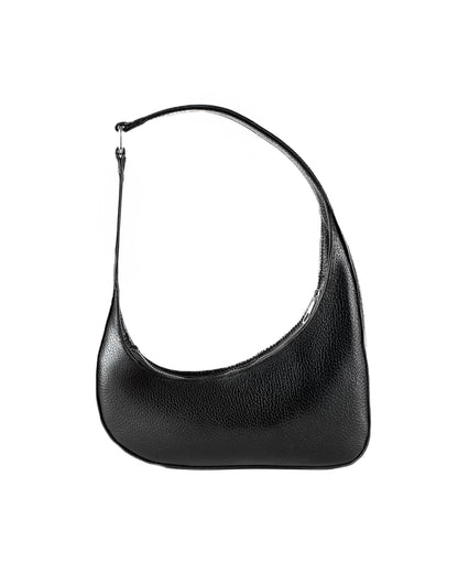 Ella Genuine Leather black Bag – Handcrafted 100% Natural Leather by Zaya