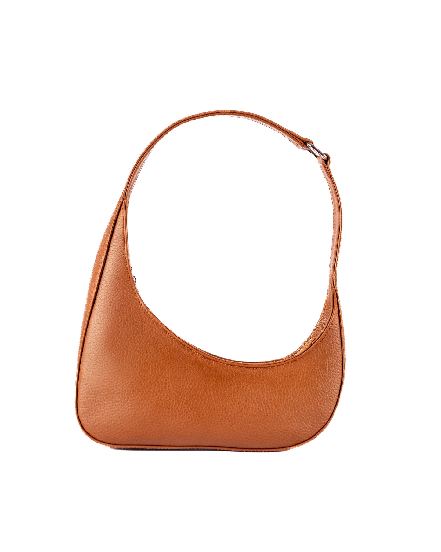 Ella Genuine Leather camel Bag – Minimalist Premium Leather for Women | Zayaeg