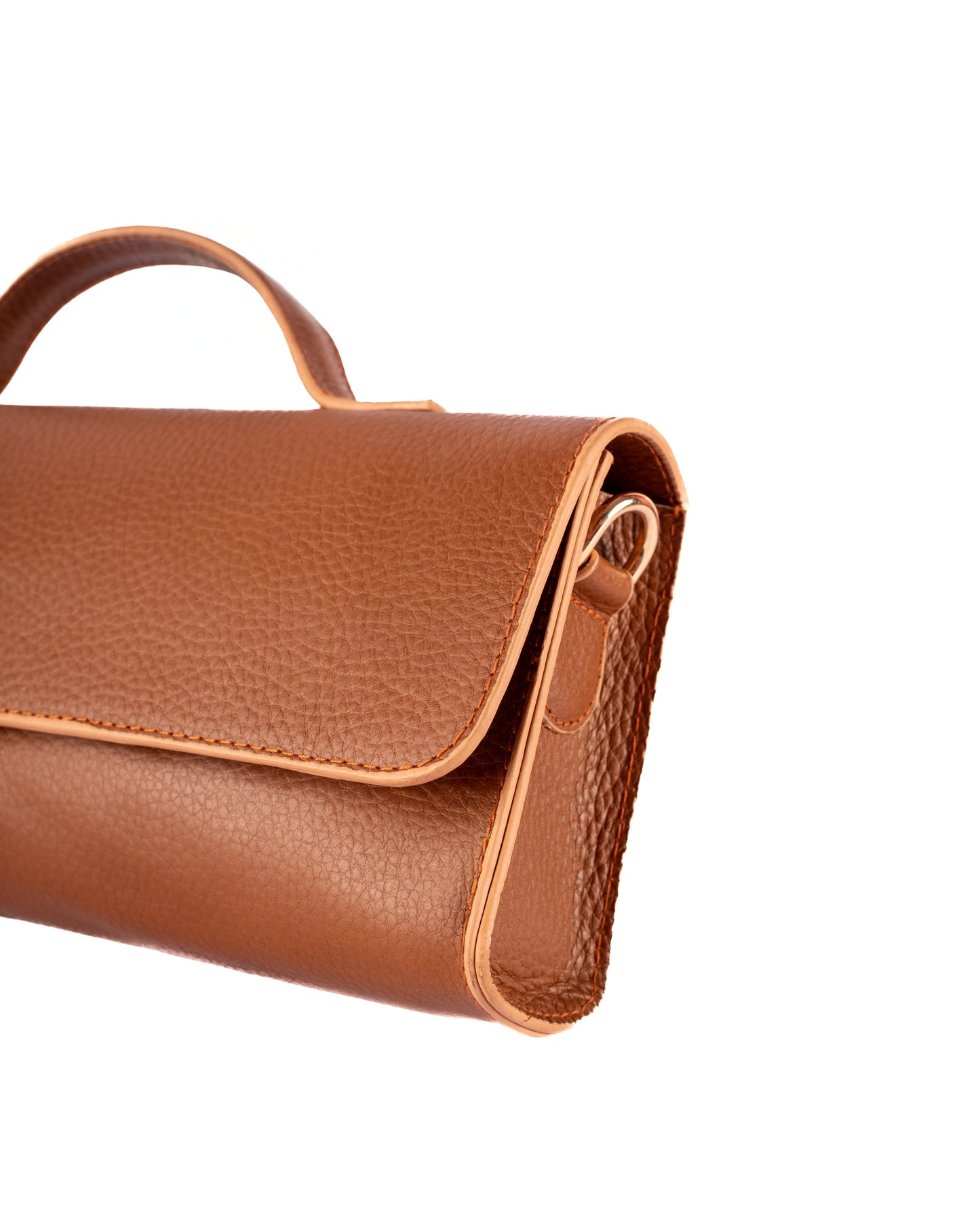 Lana Genuine Leather Camel Bag – Premium Natural Leather Handbag | Zayaeg