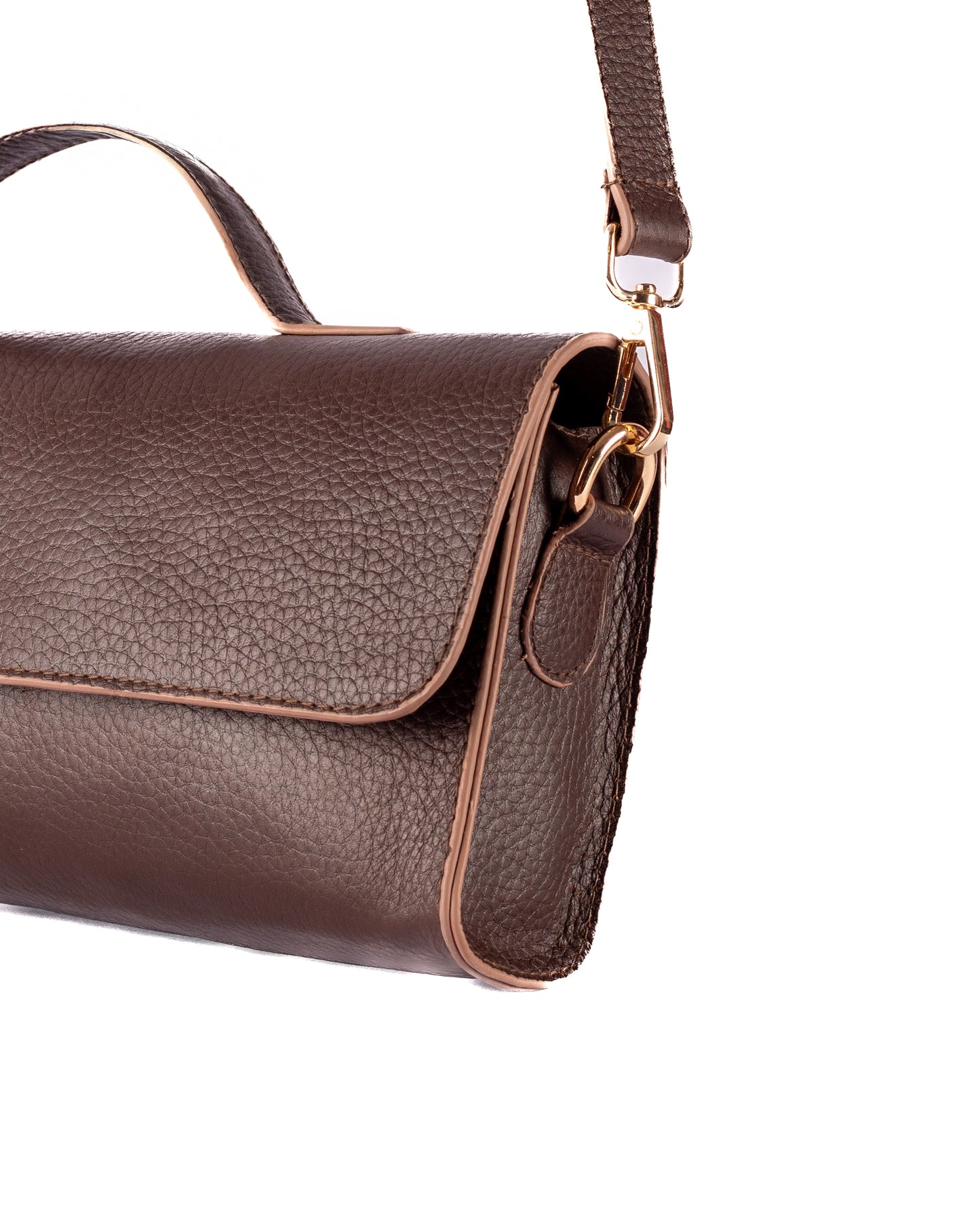 Lana Genuine Leather Brown Bag – Premium Natural Leather Handbag | Zayaeg
