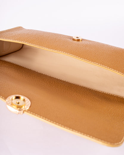 Lana Genuine Leather beige Bag – Premium Natural Leather Handbag | Zayaeg