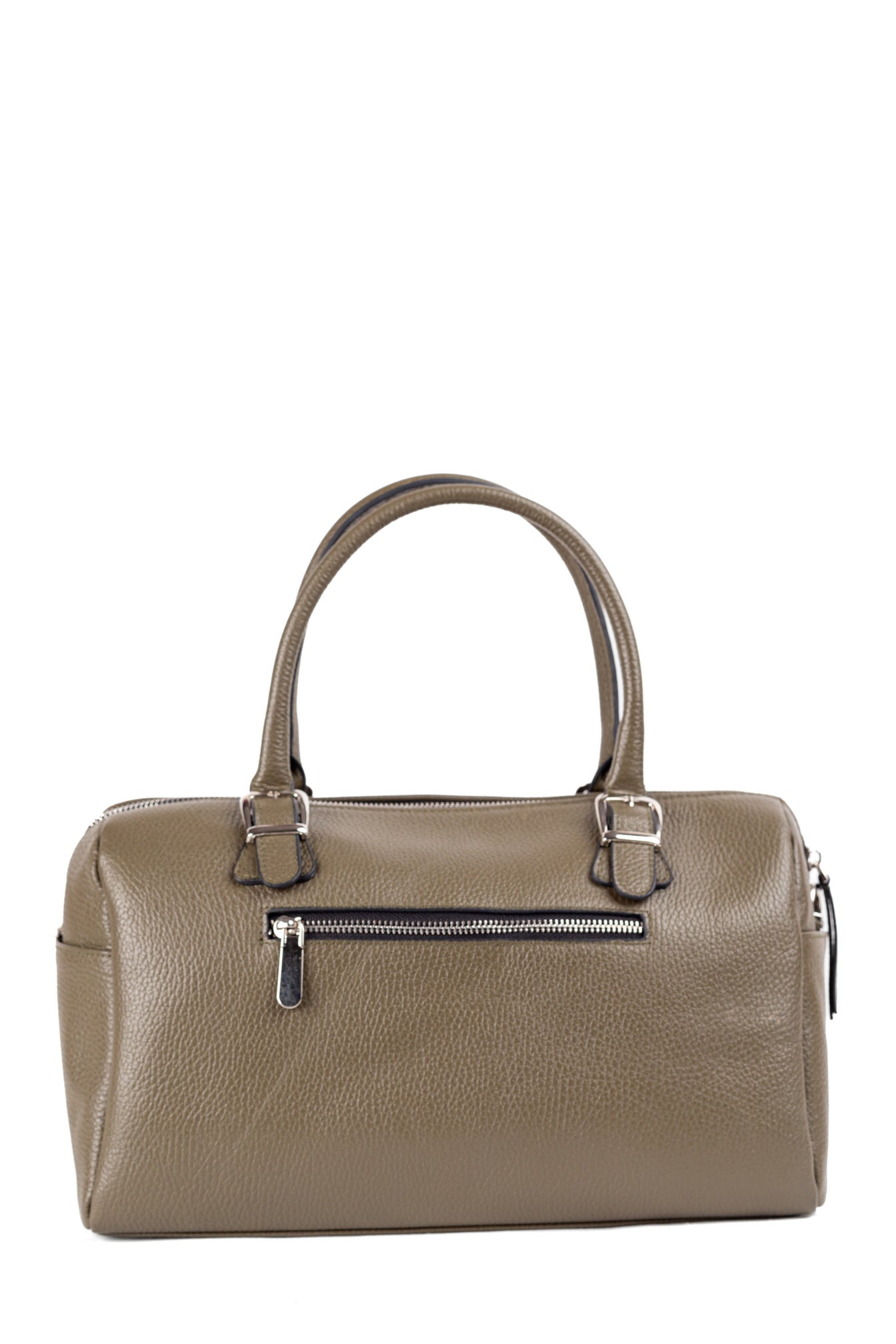 Elegant Olive Leather Purse – SENTA by Zayaeg