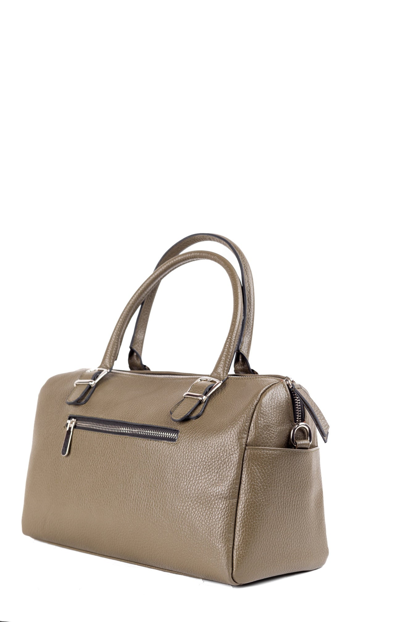 SENTA Genuine Leather Olive Bag – Premium Natural Leather Handbag | Zayaeg