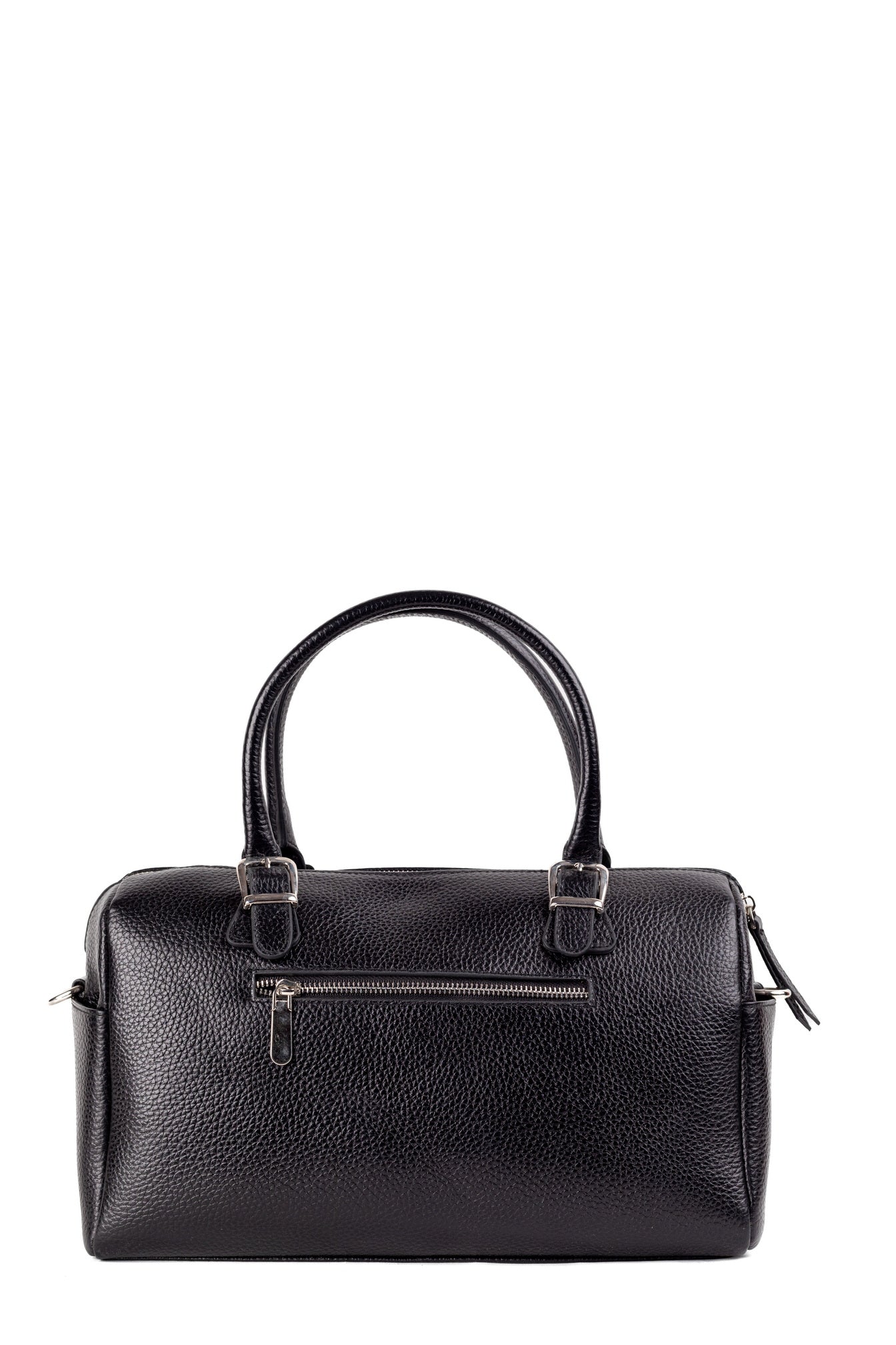 SENTA Genuine Leather Black Bag – Premium Natural Leather Handbag | Zayaeg