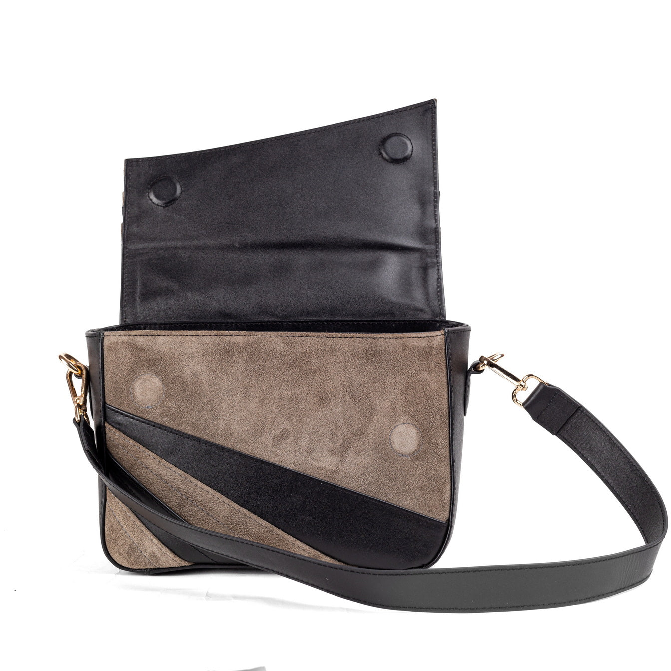 Zayaeg BAGEV Gray Bag – Luxury Natural Leather Handbag