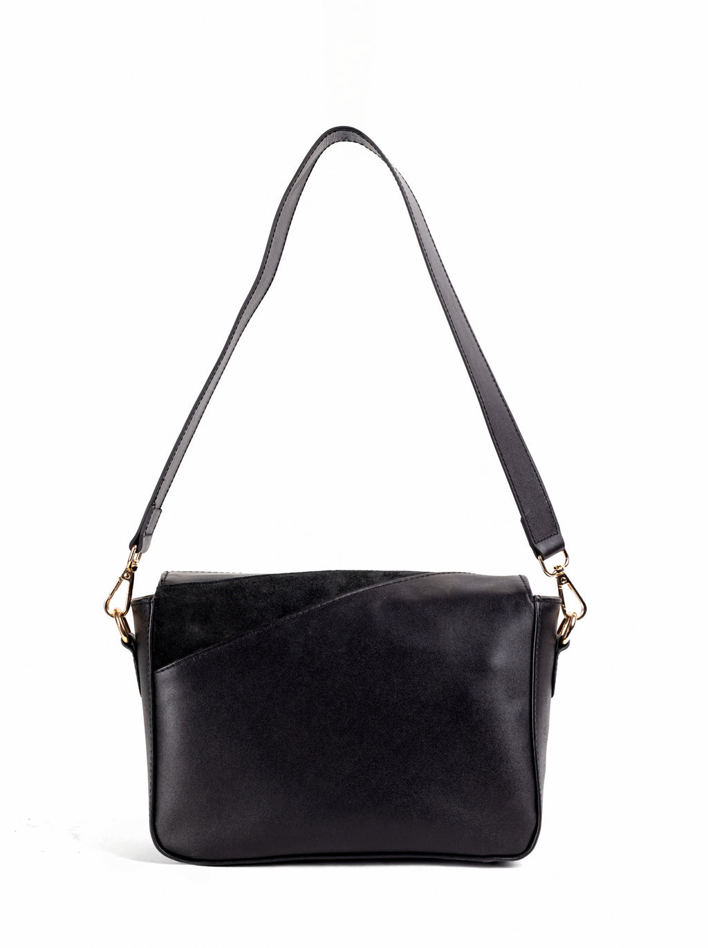 Elegant Black Leather Purse – BAGEV by Zayaeg