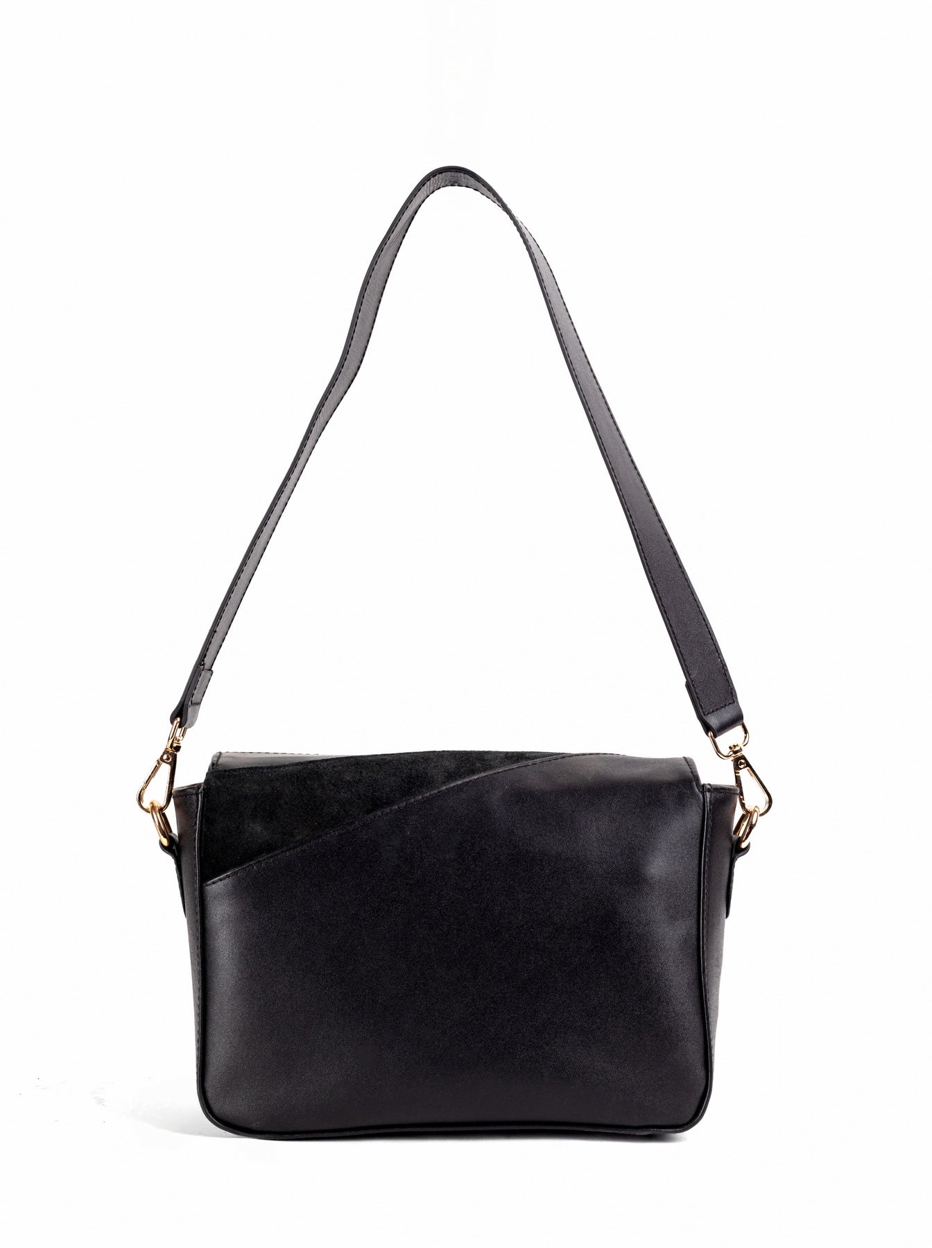 Elegant Black Leather Purse – BAGEV by Zayaeg