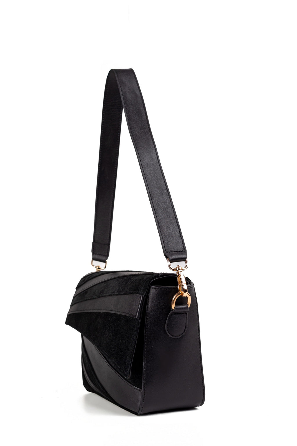 Elegant Black Leather Purse – BAGEV by Zayaeg