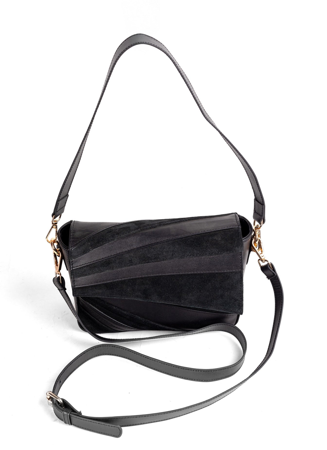 Elegant Black Leather Purse – BAGEV by Zayaeg