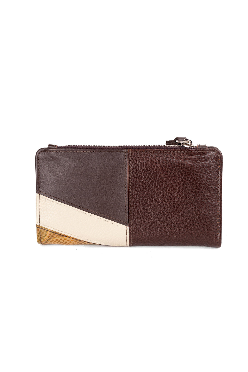 ALLURE Genuine Leather Brown Wallet – Handcrafted by Zayaeg