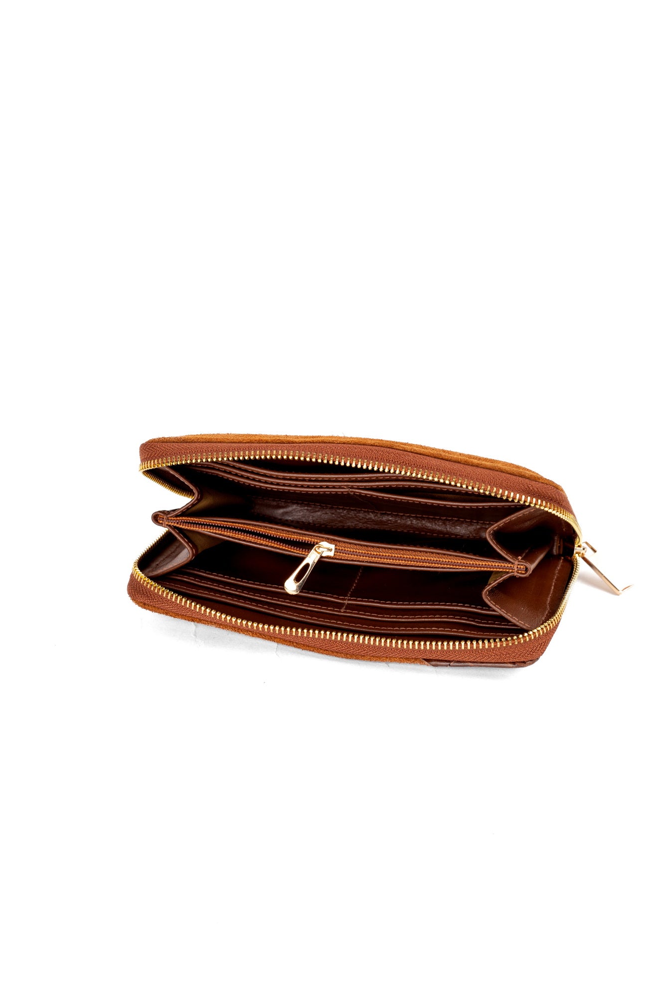 ELORA Genuine Leather Camel Wallet – Premium Natural Leather Wallet | Zayaeg
