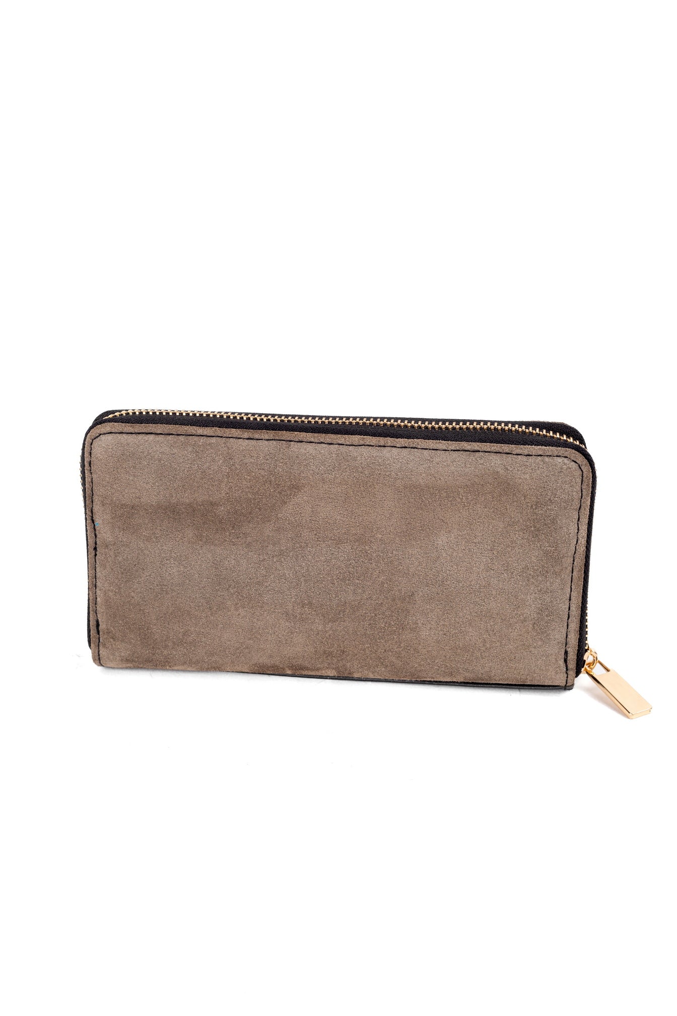 ELORA Genuine Leather Black & Light Brown Wallet – Premium Natural Leather Wallet | Zayaeg