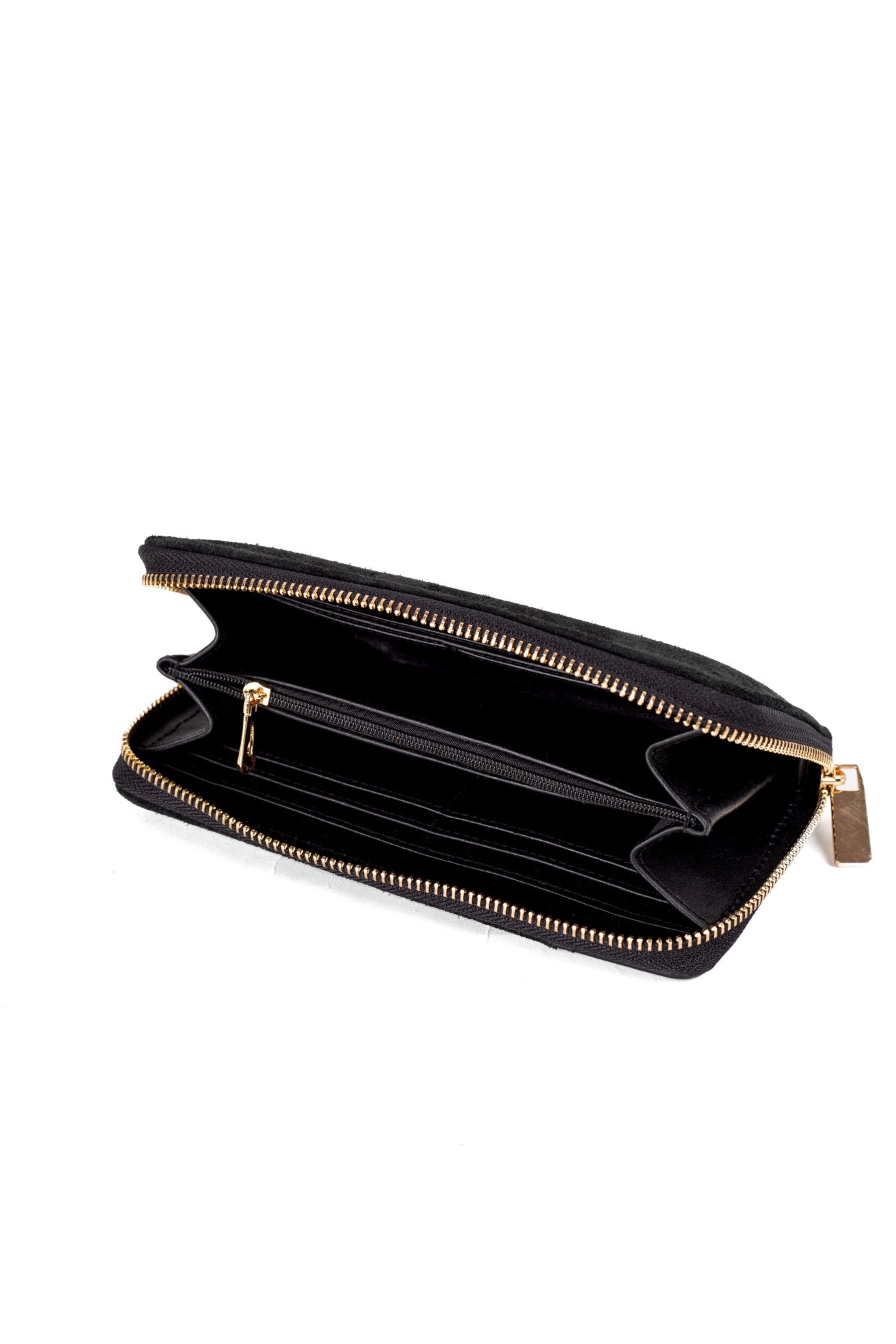 ELORA Genuine Leather Black & Light Brown Wallet – Premium Natural Leather Wallet | Zayaeg