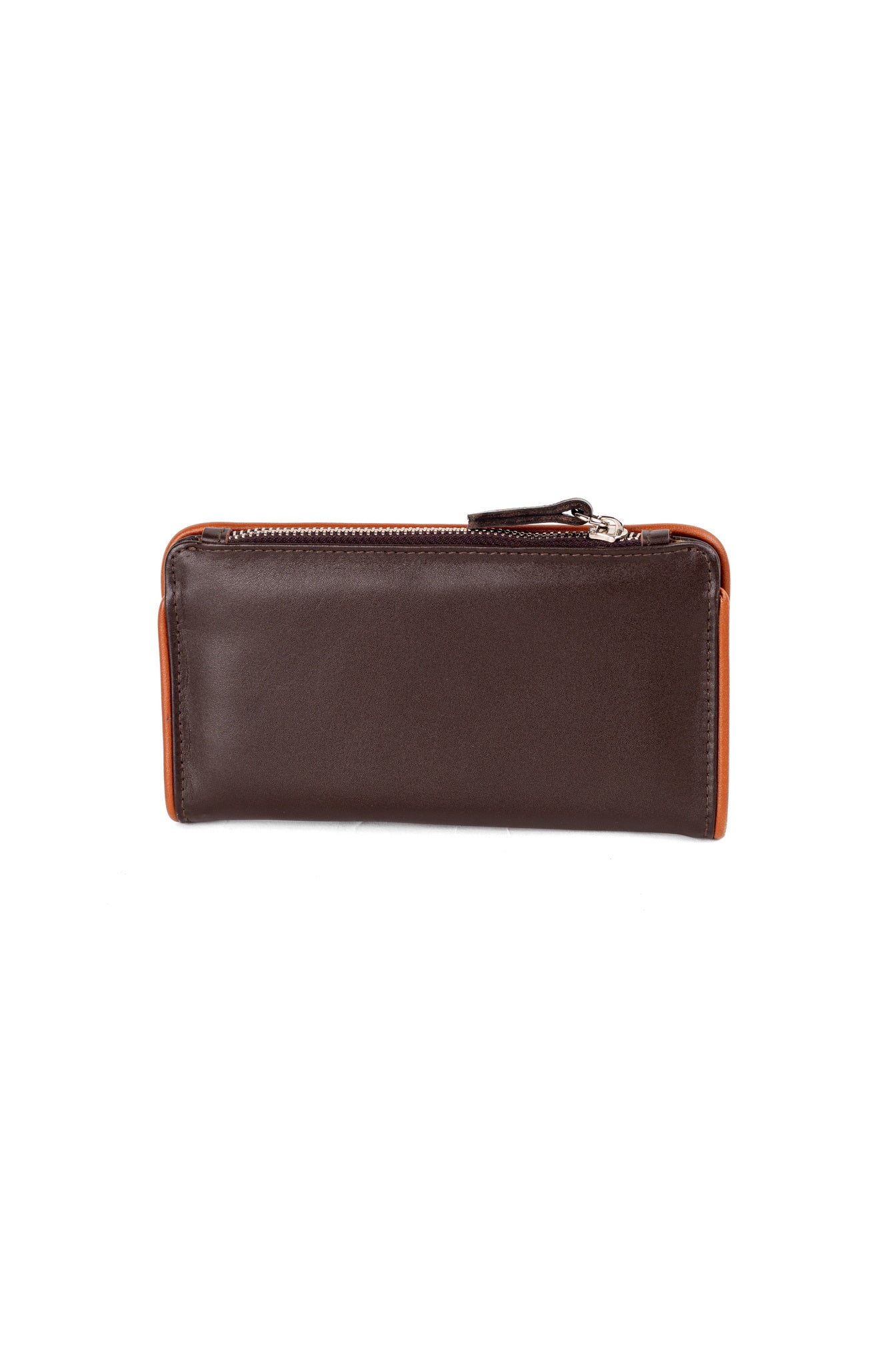 Dark Brown Leather Purse – ROSELLA by Zayaeg