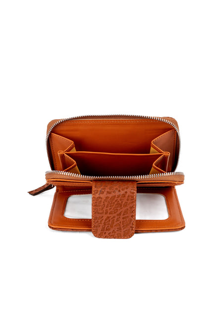 VELENA Genuine Leather Camel Wallet – Premium Natural Leather Wallet | Zayaeg