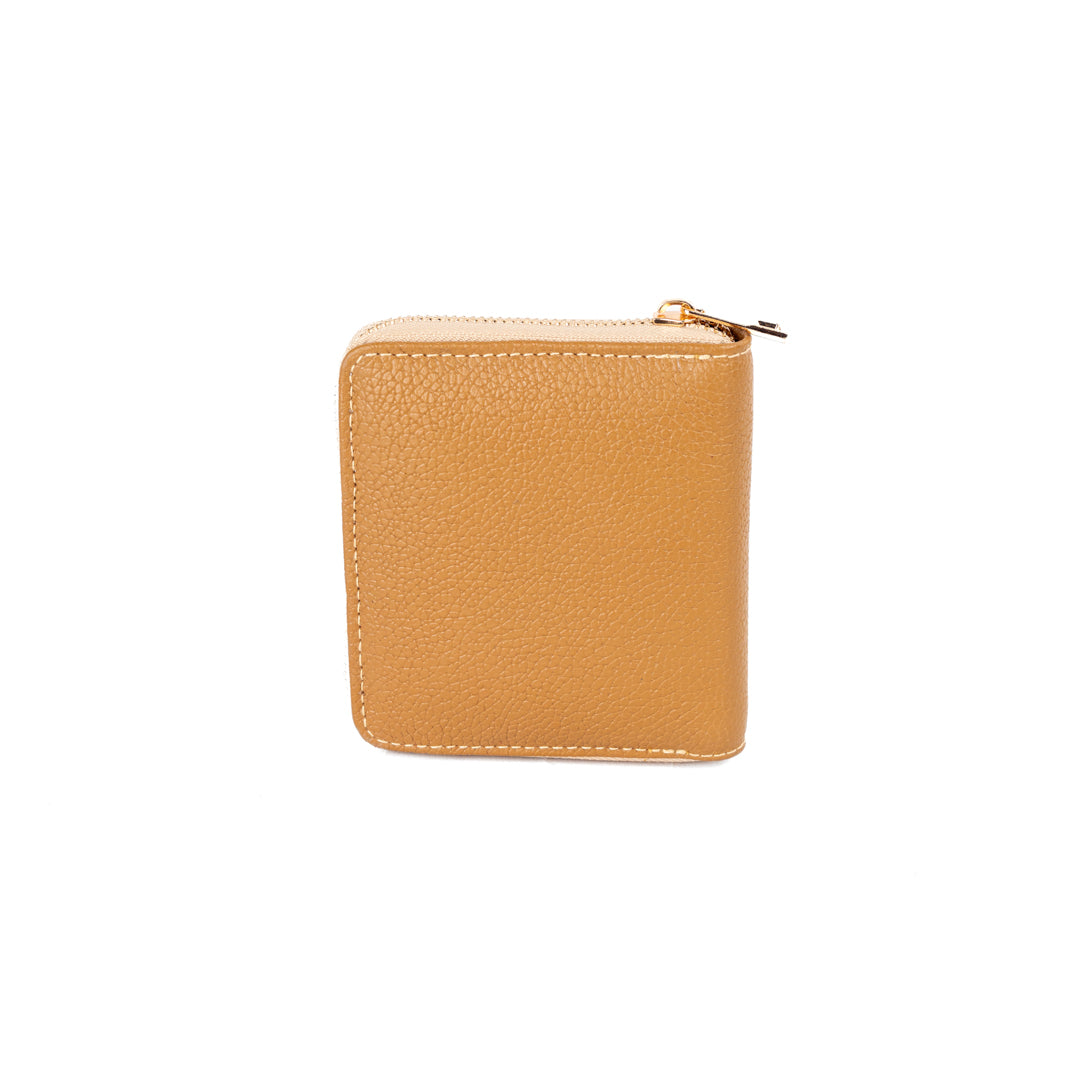 Elegant Beige Leather Wallet – VELLARA by Zayaeg