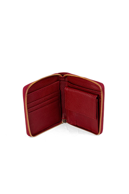VELLARA - Genuine Leather Burgundy