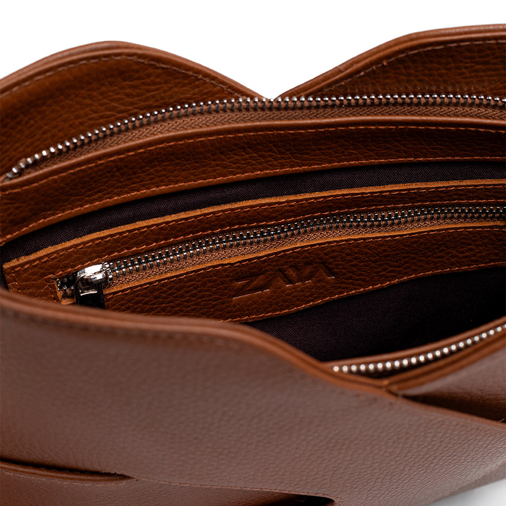 Premium Camel Leather Purse – SPILLA by Zayaeg