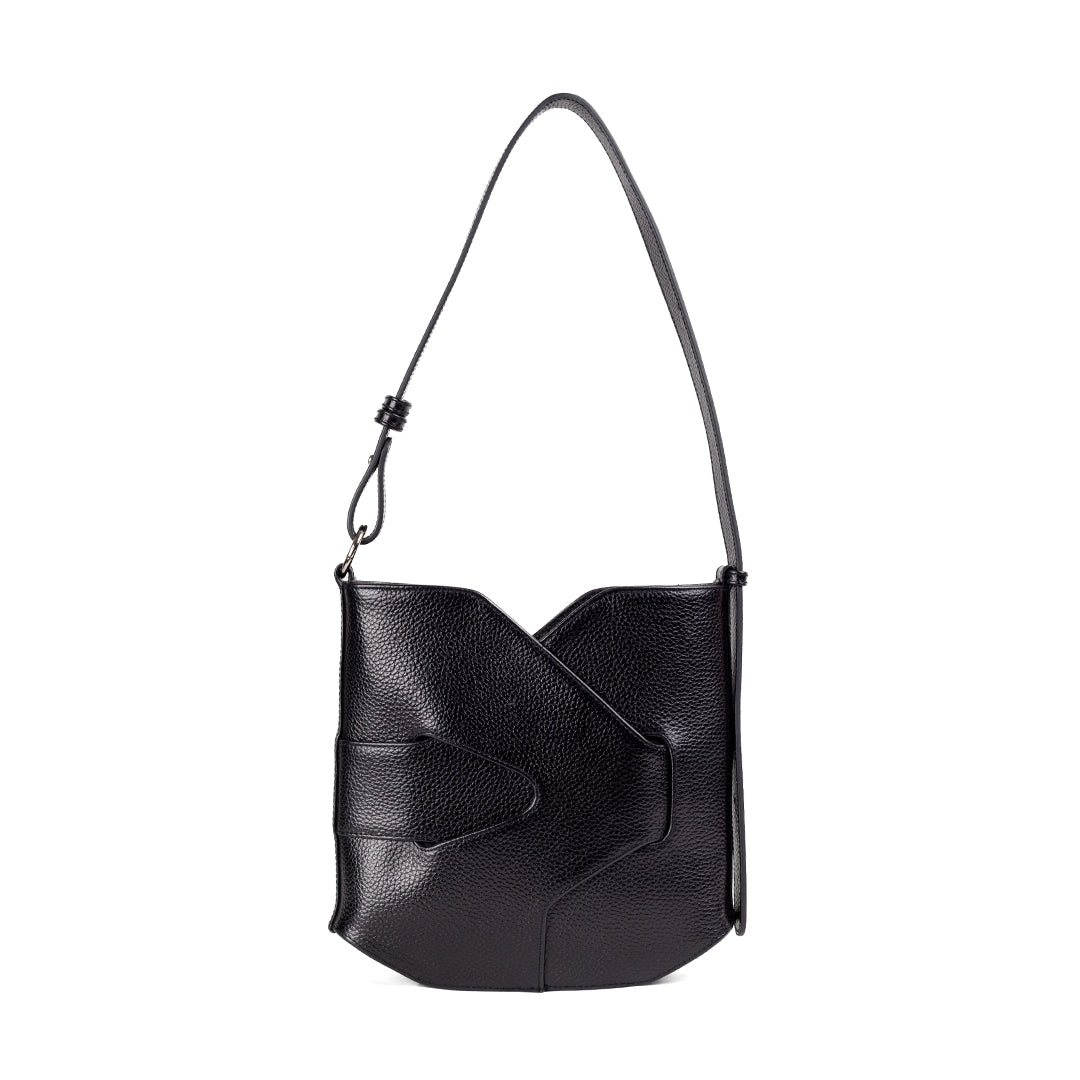 Premium Black Leather Purse – SPILLA by Zayaeg