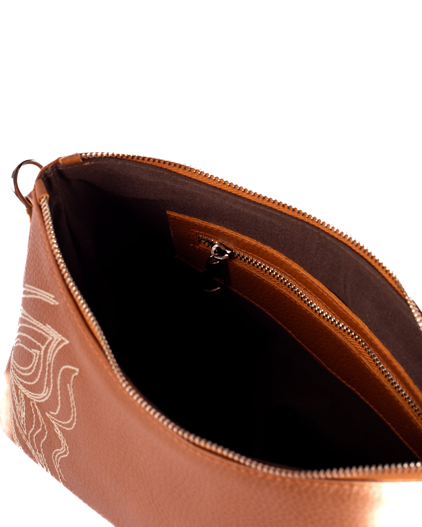 Aria Genuine Leather Camel Bag – Premium Natural Leather Handbag | Zayaeg