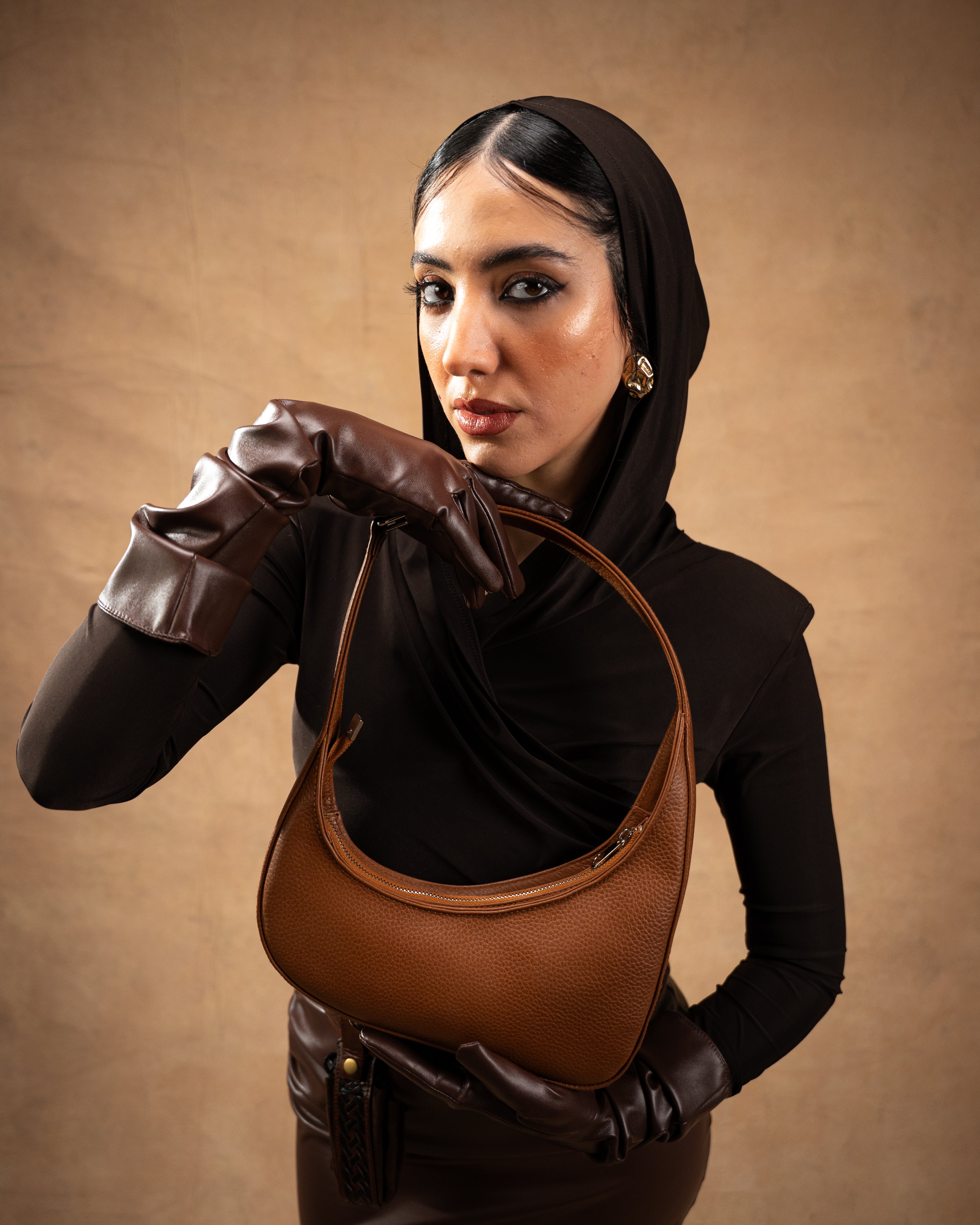 Ella genuine leather bag for women in minimalist design