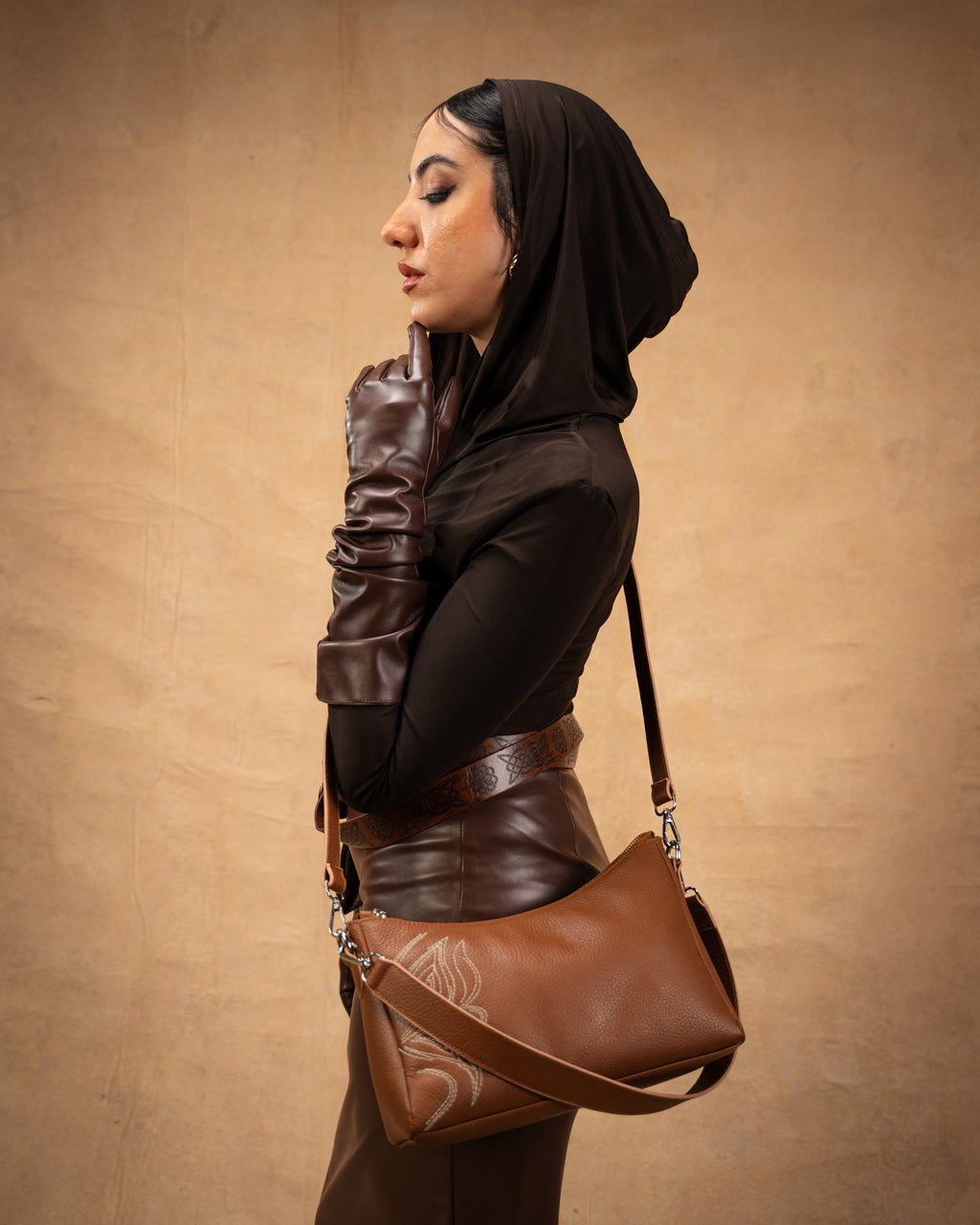 Aria Genuine Leather Brown Bag – Zayaeg Classic Leather Handbag